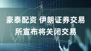 豪泰配资 伊朗证券交易所宣布将关闭交易